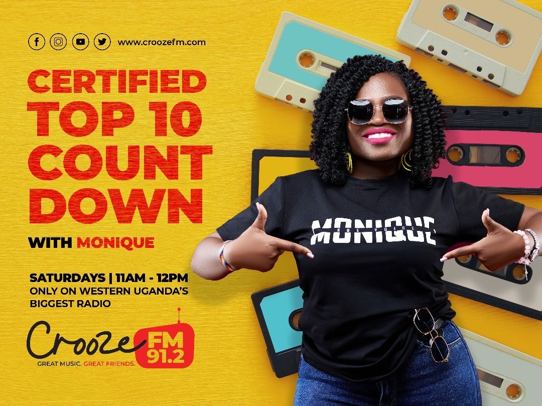 912CroozeFM's tweet photo. Ladies and gentlemen, it's time for  The Certified Top 10 Countdown! 😜 . Lock in with the official hype gal @MomoCrooze as she counts down the biggest jams this week! 🔥 

Where are you grooving from? Predict 👇 

 https://t.co/6PxvoJPjeY
#CertifiedCountdown
#MTNMoMoApp
#CroozeFM
