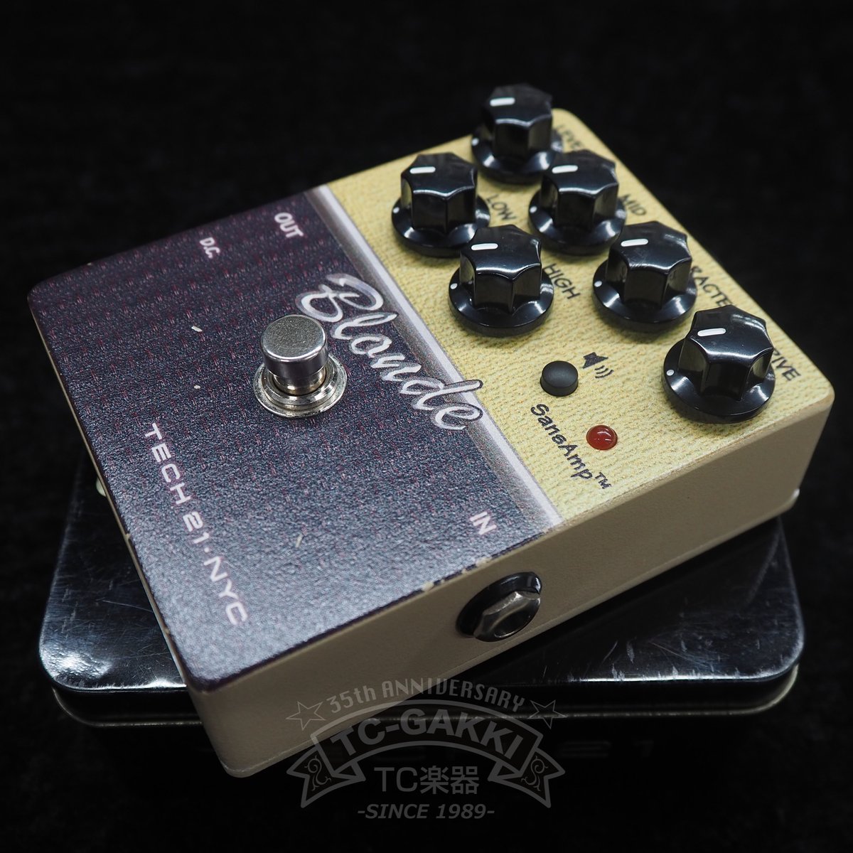 大型専門店 TECH 21 NYC Blonde ギターエフェクター sansamp 【公式通販】