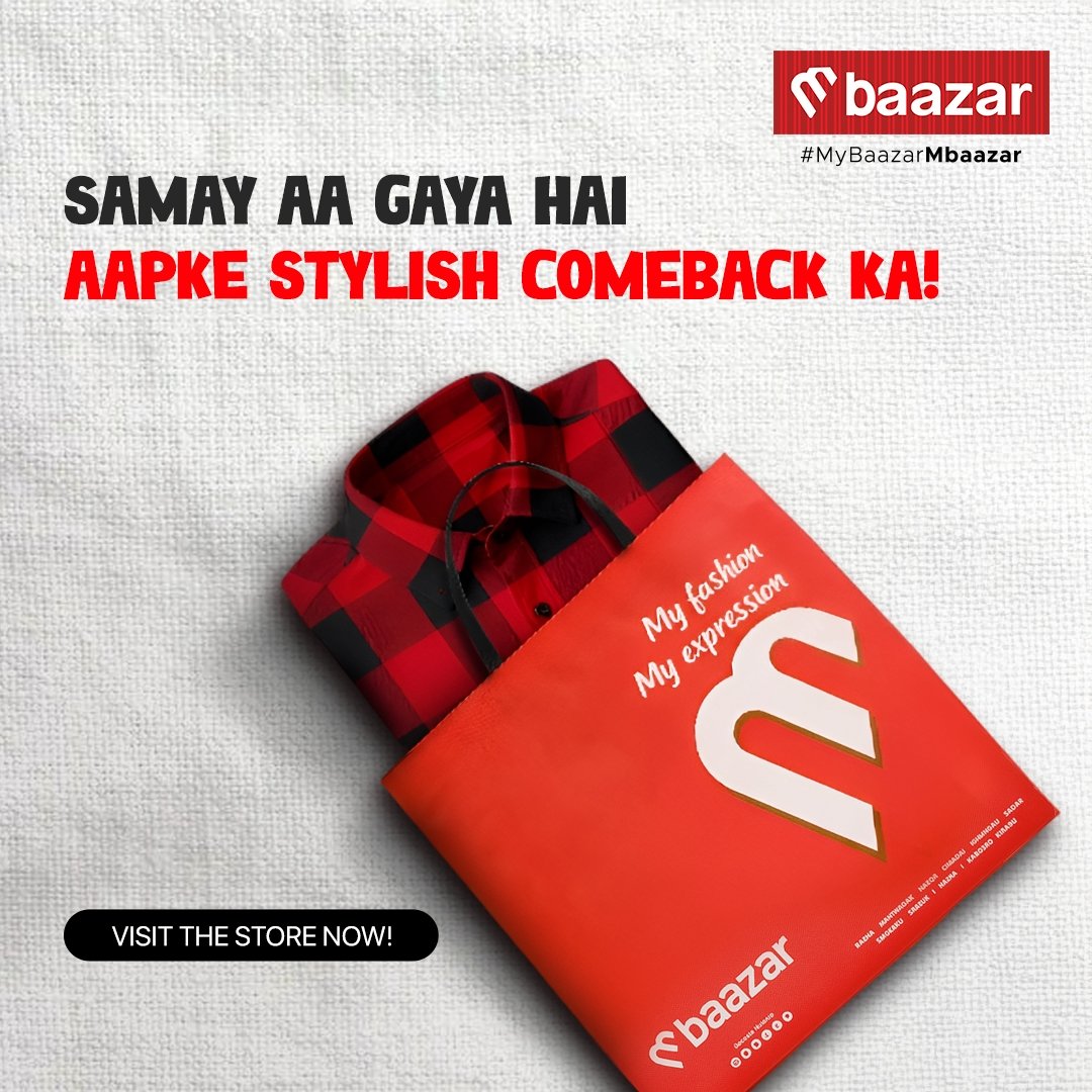 M Baazar - The Fashion Store tweet media