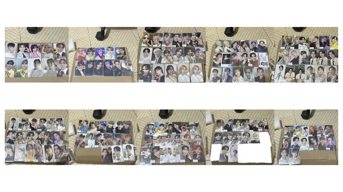 🛒 wts lfb ph seventeen photocard set qs .ᐟ

₱27,000 (163 pcs)

      ⤷ selling as set, hatian 🆗
      ⤷ onhand, good condi but x sensi
      ⤷ payo or 30% 1 wk, rb 1 month
 
mop: gcash, bank transfer
mod: jnt, lbc, sdd
 
☆ help rt! ₱100 gcash for 1 rt-er once sold