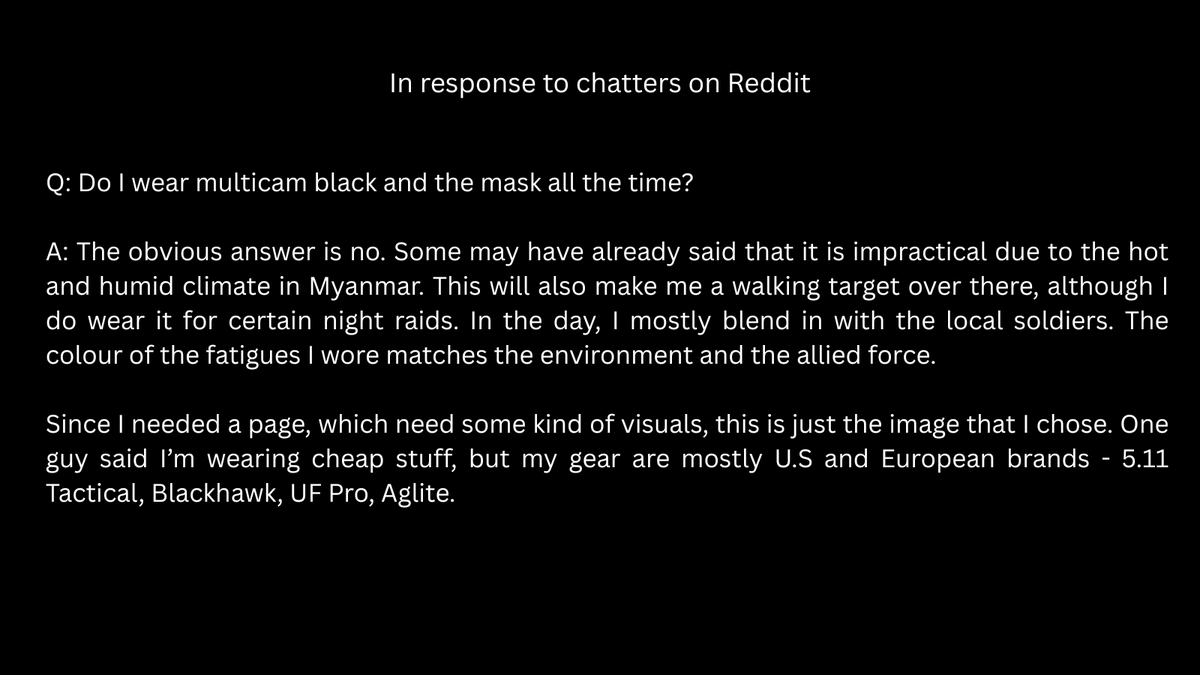GhostOfKayin's tweet photo. Saw this Reddit thread by one of my supporter. Enough for me to do a clarification post.

https://t.co/gbA2kWZSqj https://t.co/79UpFqrFN7