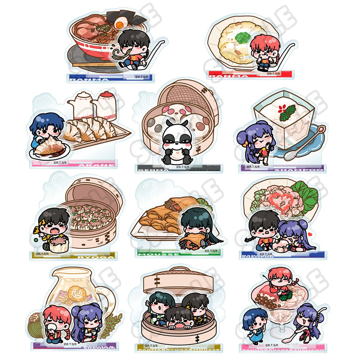 らんま1/2 (うる星やつら) グッズ情報 tweet media