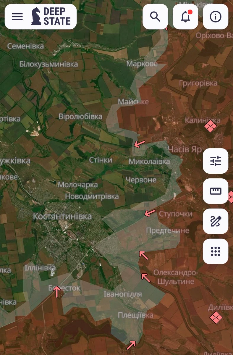 Друзі, на карті – ситуація в секторі Часів Яр-Костянтинівка, де тримають оборону воїни 24 ОМБр.

Дуже висока активність ворожих FPV, бʼють до всього, куди можуть дотягнутись.

Прошу вас закинути грошей на детектори дронів, які рятують життя бійців.

Сюди: send.monobank.ua/jar/97w8Rc63D8