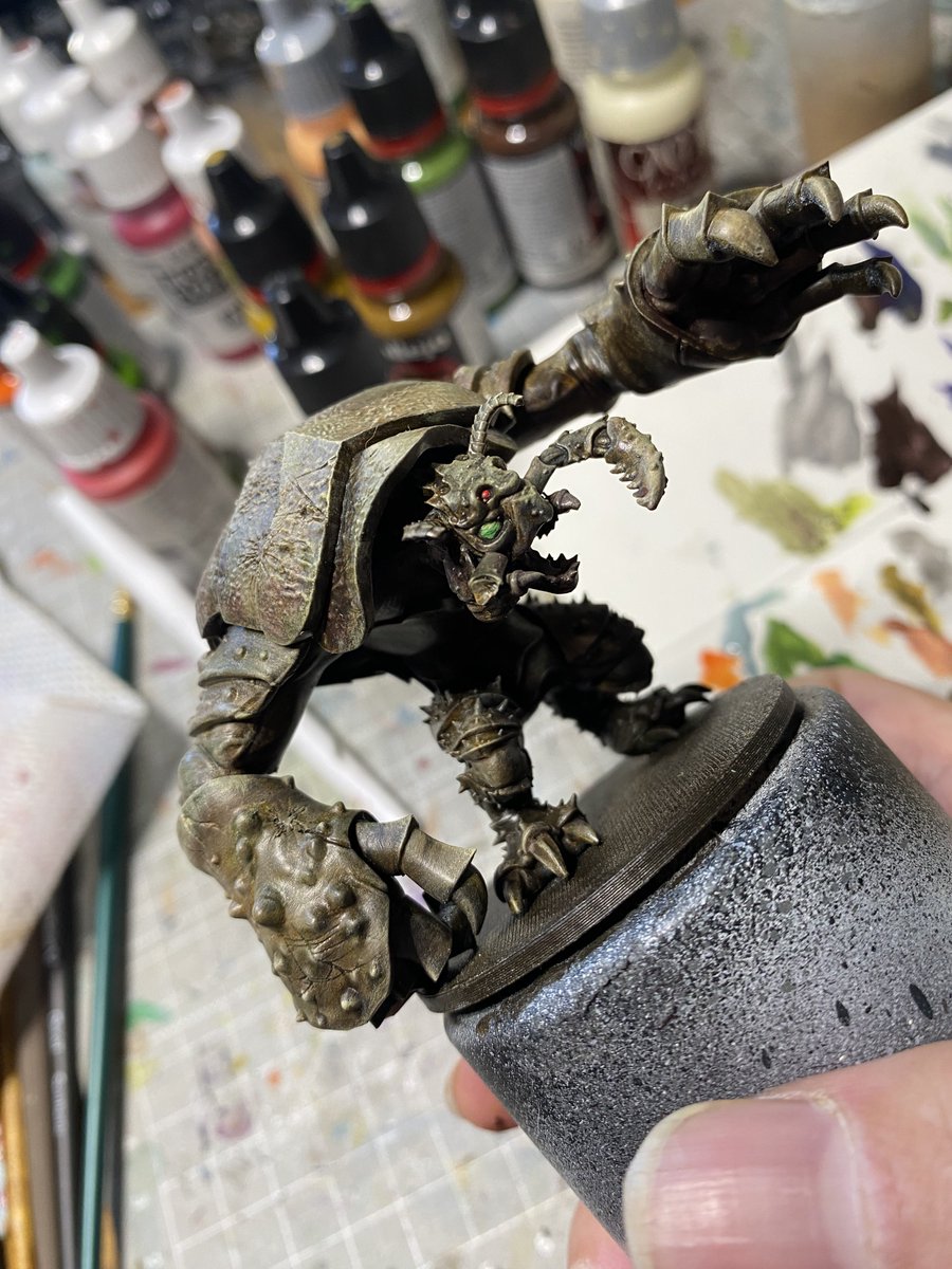 gomax20141's tweet image. 縁のハイライトと眼を入れました

アンバーﾆｷは、こよ蟲っぽい複眼が好きなんですよね〜