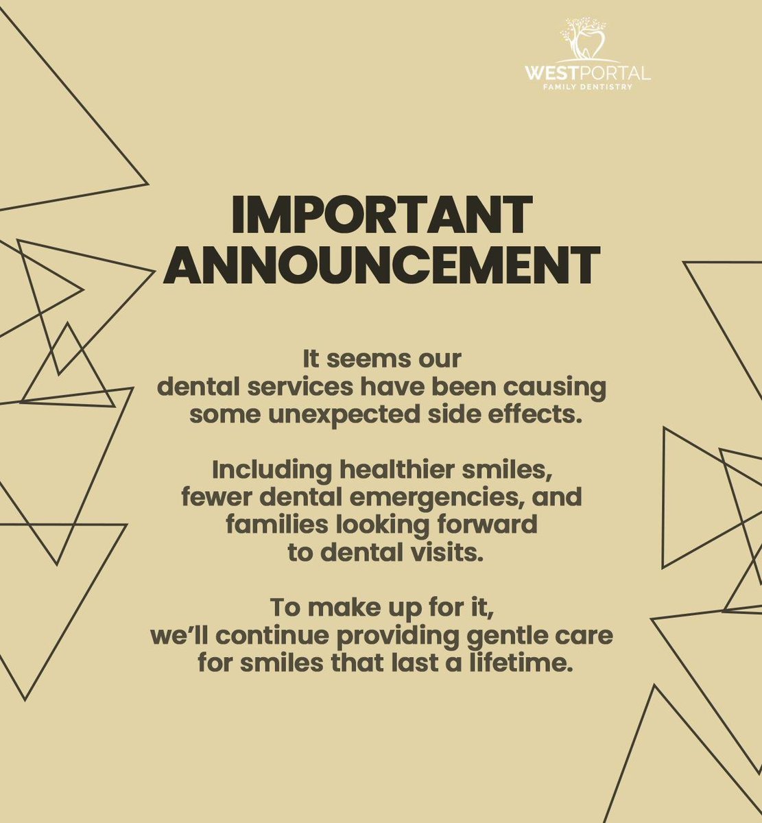 westportaldent's tweet image. Are you experiencing any of these side effects?
.
.
.
westportaldentist.com
.
.
.
#dentistry #justforfun #dentalhumor #sanfrancisco #CA #westportalfamilydentistry