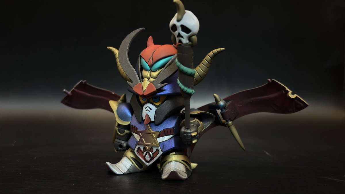 짝궁이 갑자기 사탄건담 내놓으라해서 급하게 만들어드림