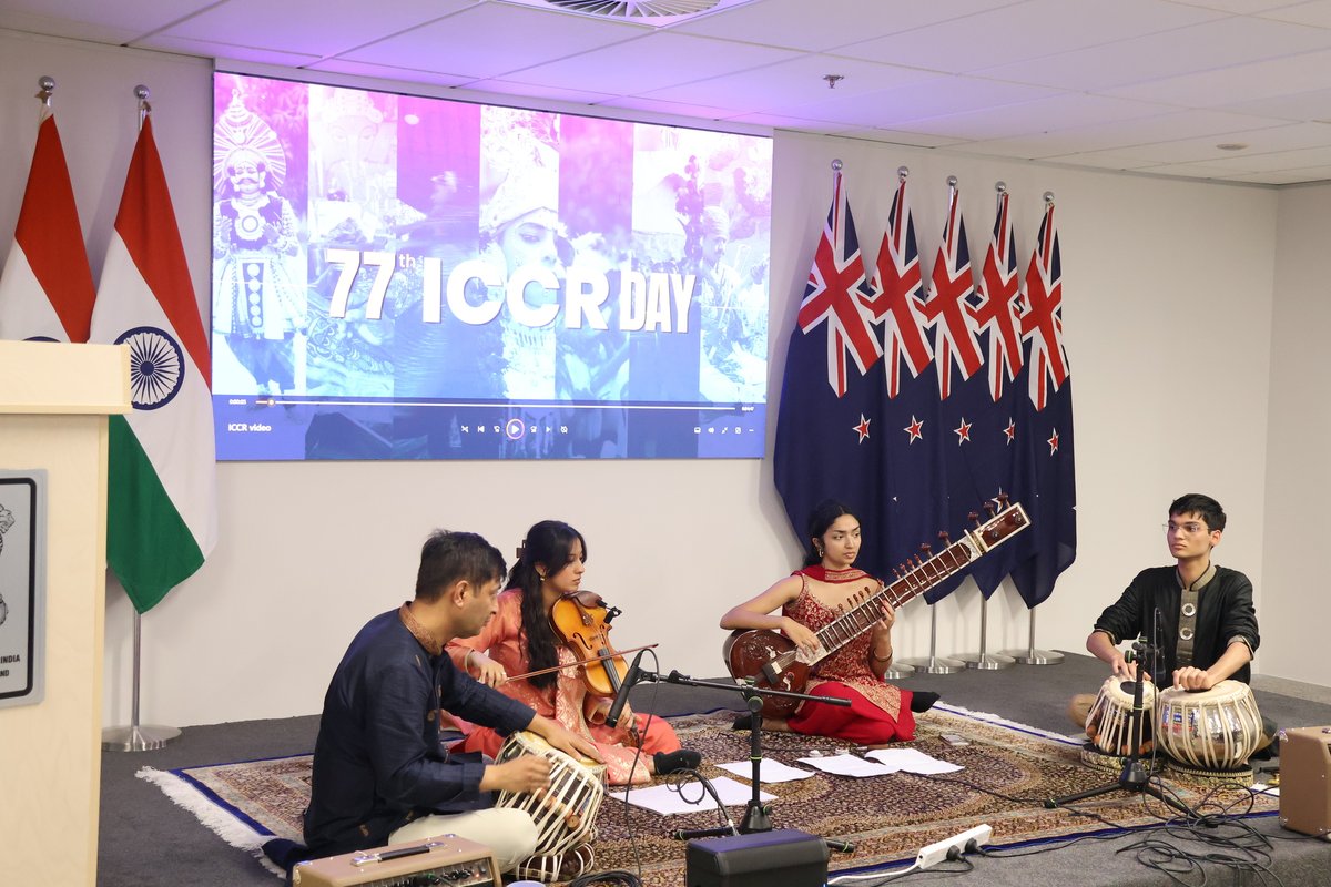 India in Auckland tweet media
