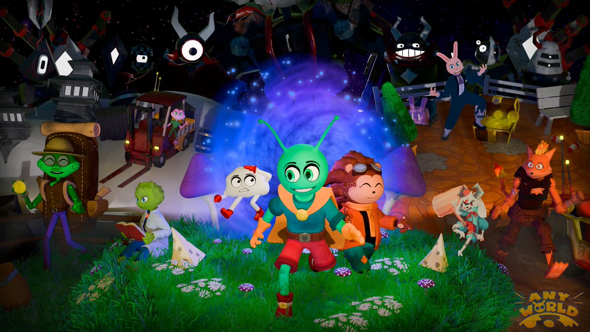 Any World | Wishlist on Steam! tweet media