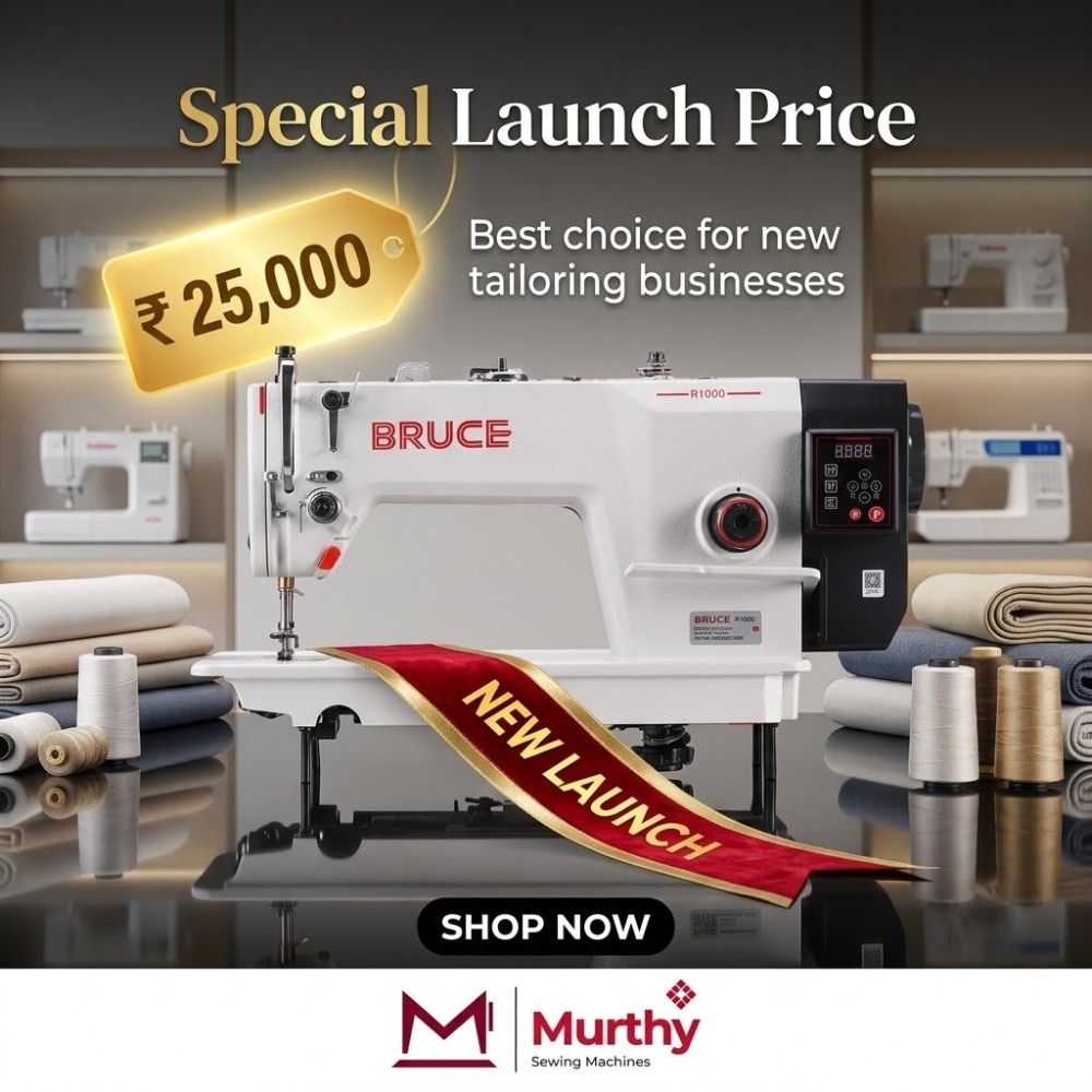 murthysewing's tweet photo. New Arrival – BRUCE R1000 Lockstitch Sewing Machine!
#BruceR1000 #SewingMachine #IndustrialSewingMachine #LockstitchMachine #MurthySewingMachines #ChennaiBusiness #TailoringTools #BoutiqueSetup #GarmentIndustry #DirectDriveMachine #SewingLife #TailorIndia #TextileIndustry https://t.co/nlMg41n8im