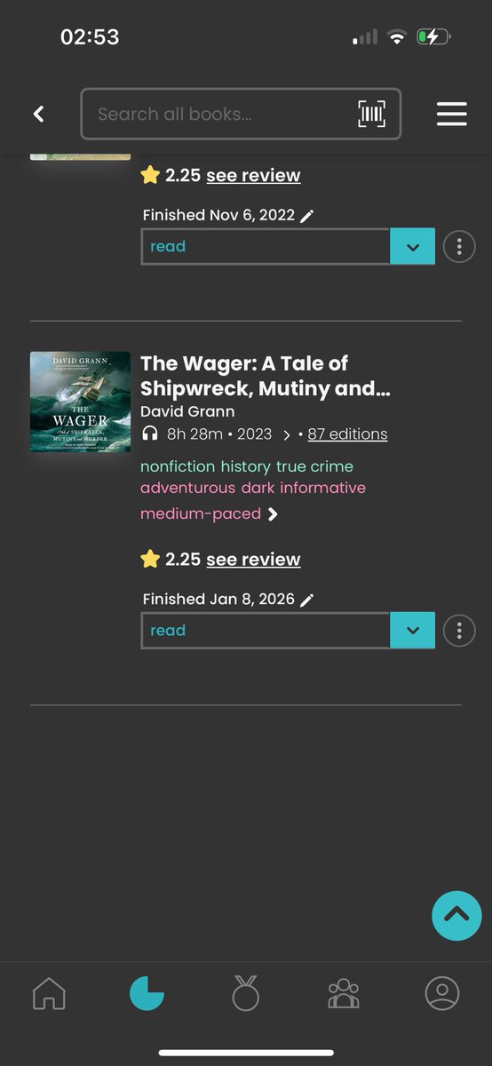 LitLibPodcast's tweet photo. love when authors have range https://t.co/pbqMmrkiMT