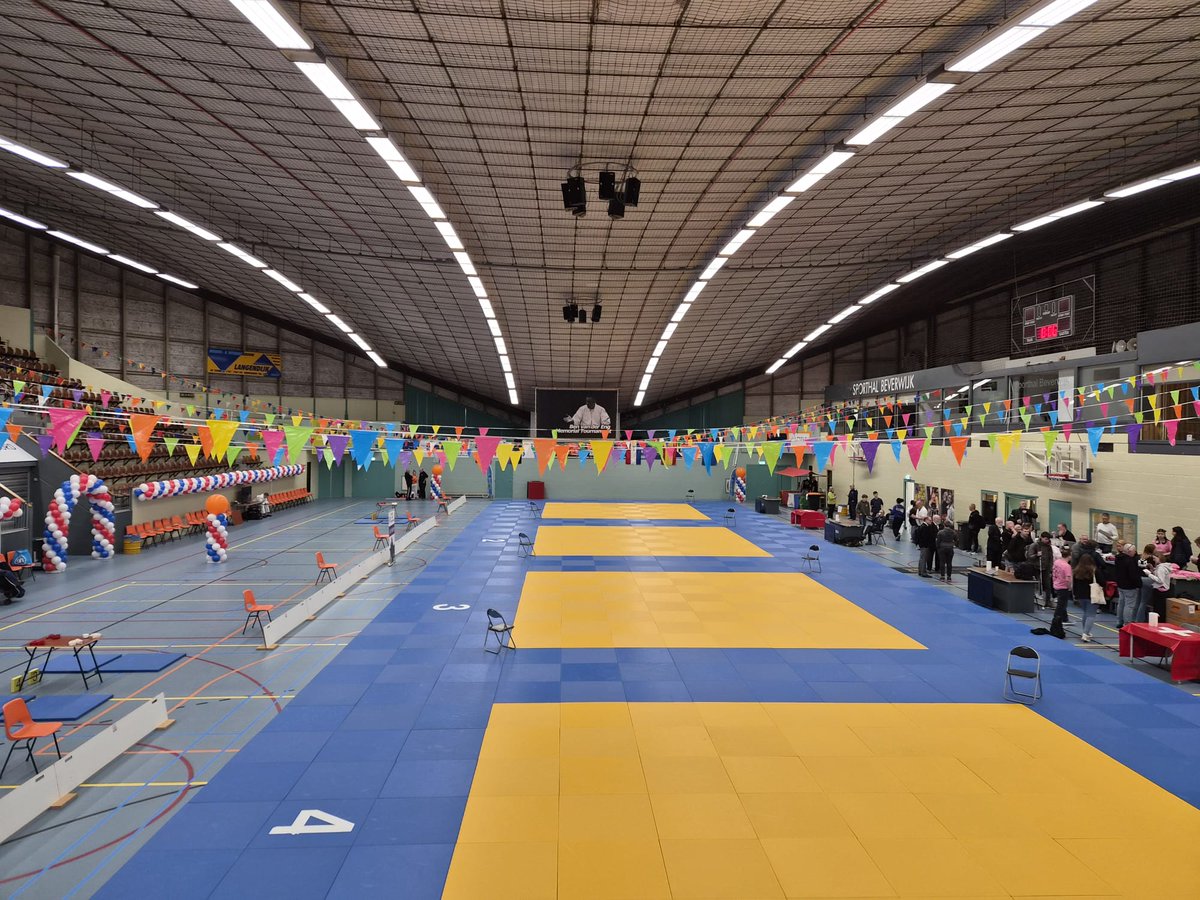 2 dagen Special Needs Judo in Beverwijk, let's go. Wijn zijn er 🤗 Iedereen veel succes en plezier!

#NihonSport #KiesKwaliteit #PersonalPassionPerfection #Judo #JBN #JudoBondNederland #adidasjudo