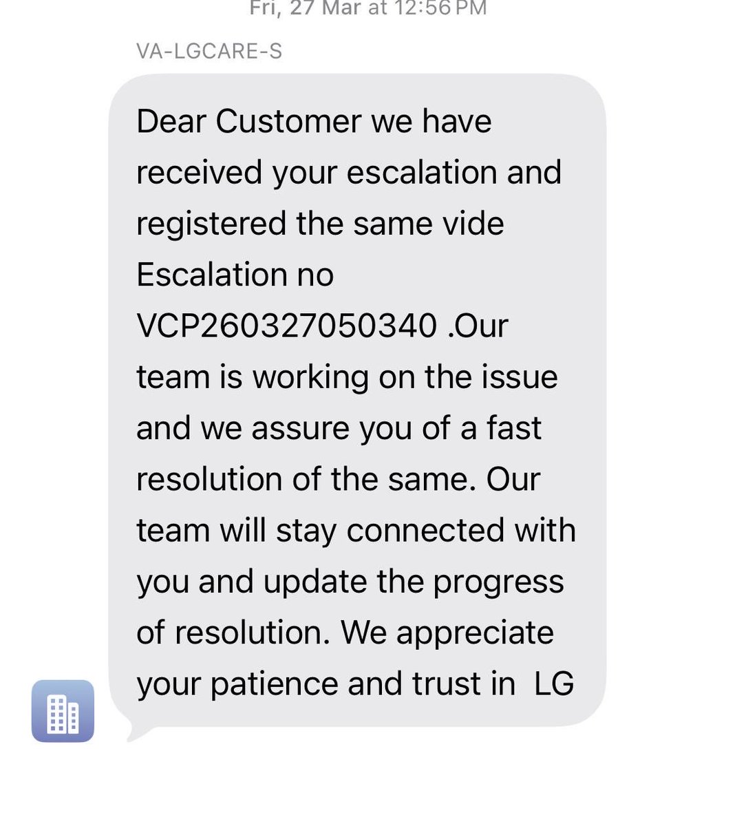 SadiqueVickyINC's tweet photo. @LGIndia @LGUS आपकी service से परेशान हूँ। 22 March को complaint की, engineer आया और machine खोलकर चला गया। 10 दिन से रोज ‘kal ho jayega’ सुन रहे हैं, पर part अभी तक नहीं आया। ये service नहीं, मानसिक उत्पीड़न है। 😡
#LGService #CustomerRights https://t.co/p2knU8HOrl