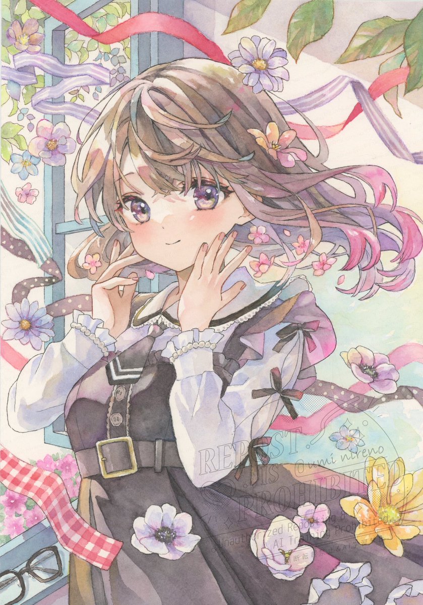 tamaami0027's tweet image. 「ときめきを身に着けて」
 #おめかし模様展