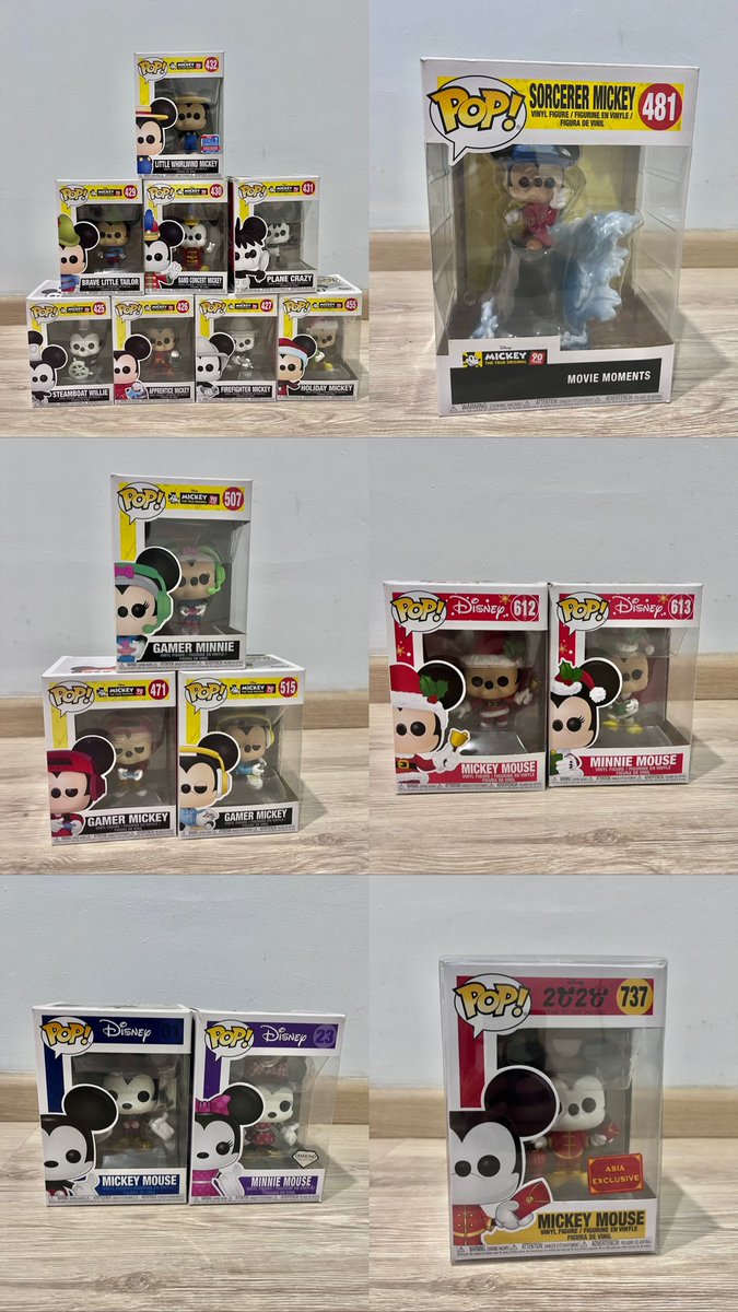 granwolan's tweet photo. Wts / Want to sell
Funko pop 
- disney (mickey, minnie, bambi, maleficent, coco miguel)
- princesses (ariel, snowwhite, tiana, rapunzel, cinderella, moana) 
- po kungfu panda
- looney tunes
- harry potter
- Dragon ballz Goku
💸Price ? DM
🍊 Oren
📍Jakarta Barat https://t.co/DjXbNMHq5G