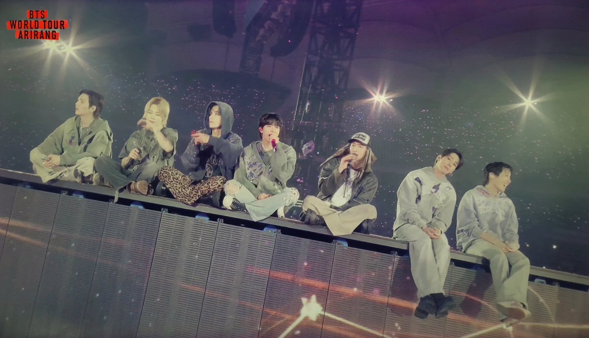 _BTSMoments_'s tweet image. 🎵#BTS_WORLDTOUR_ARIRANG in Goyang D-2 SETLIST 

1- Hooligan
2- Aliens
3- Run BTS
4- they don't know 'bout us
5- Like Animals
6- Fake Love
7- SWIM
8- Merry Go Round
9- 2.0
10- NORMAL
11- Not Today
12- Mic Drop
13- FYA
14- Fire
15- Body to Body
16- IDOL
17- Come Over (Hidden