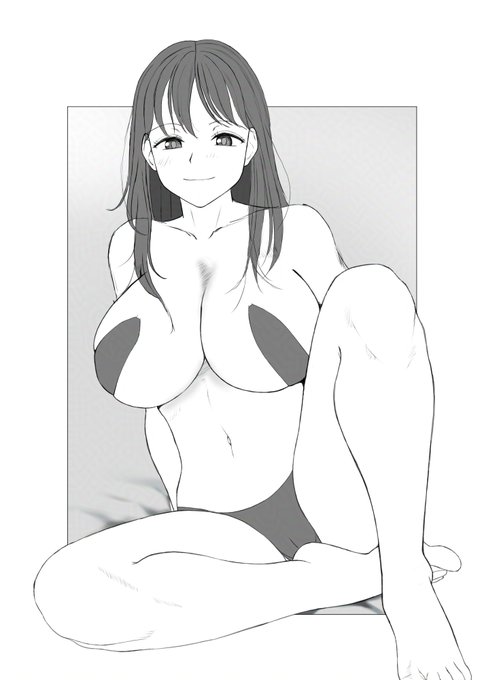 原稿以外の女の子を描くのも楽しいです。
またスキマ時間に描き進めたい!
差分も描くぞうー!😘 