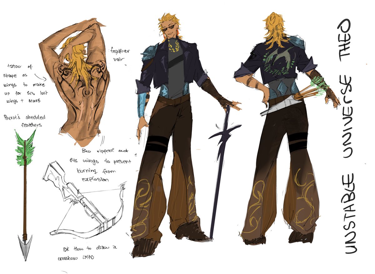 Catto_187's tweet image. UNSTABLE DESIGN FOR MY BOY THEO 🫶￼￼

#theobaldthebirdfanart #unstableuniverse #unstablesmp