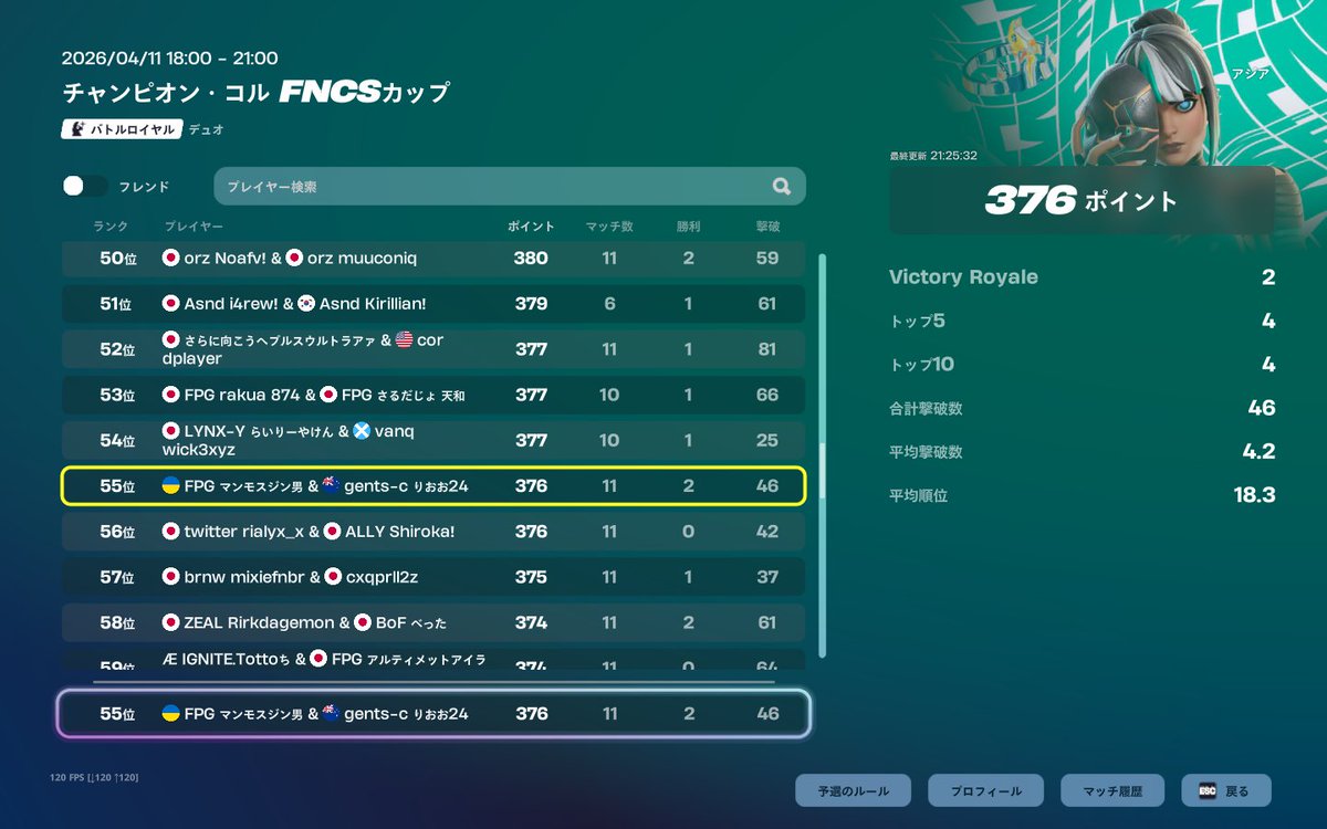 FPG ジン男 tweet media