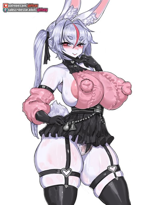 [OC] Ruby
When we first saw "じらいけい" (Jirai Kei) kind outfit.
We know we will try on our Ruby soooon 💦
So here she come~and we add a bit more on her body type this time,hope it's suit her on this outfit.
Anyway hope you guys like this bun 🐰💕 