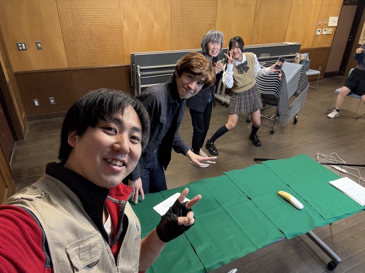 vbpacn's tweet photo. 今日は「ブルネット7」4話の撮影😊
いつもの吉祥寺だけど場所は違う所
公園と隣接していて、木や花壇があっていい感じ〜❣️
今日も楽しく終了😝 https://t.co/fRXa7lgZkv