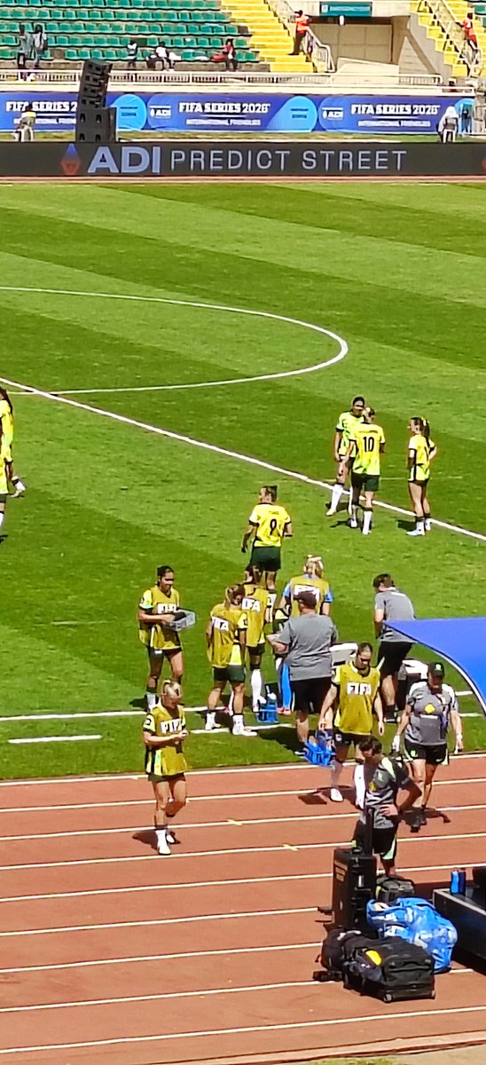 CronnyMedia's tweet photo. GOAL UPDATE — 40' ⚽

FIFA SERIES 2026 | International Friendly (Women)

🏟️ Nyayo National Stadium
40' MINUTE
Malawi 0️⃣ – 1️⃣ Australia
⚽ Goal: Sam Kerr (40')

Sam Kerr puts Australia ahead in the 40th minute, breaking the deadlock at Nyayo National Stadium. https://t.co/QIgcUzn0uq