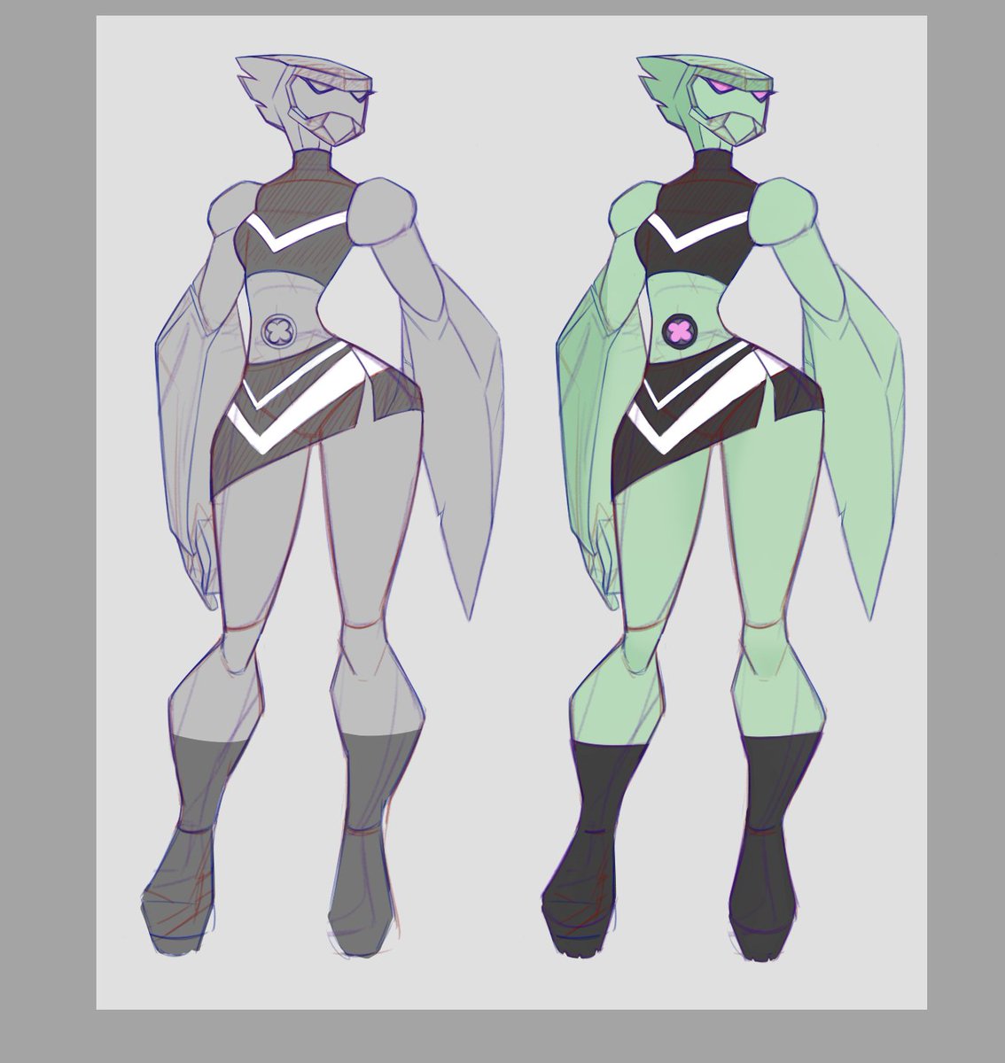 ignoto_delta's tweet photo. ¡Gracias por su paciencia!
Mi versión de Diamante para el Chaquetrix:
Los aliens del reloj ¿llevan ropa o esta unido al cuerpo? 
NI. IDEA.
Diamante de Ben 10k llevaba pantalones y Acuatico tiene un taparrabos (que se combina en su cola al nadar). En base a eso le di la falda. https://t.co/BrQI7Fw3O3