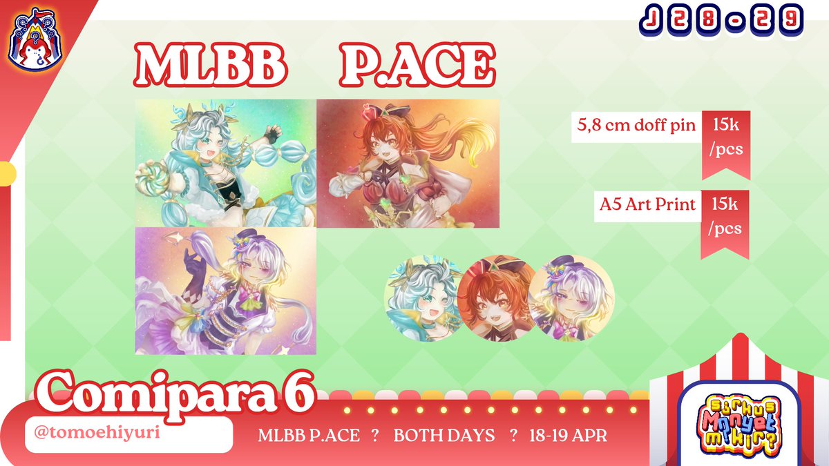 Mamar🌿comipara 6 J28-J29 tweet media