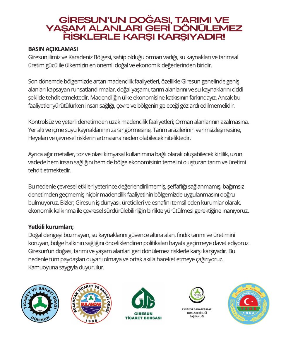 Giresun Bul-Pir Çevre Derneği tweet media