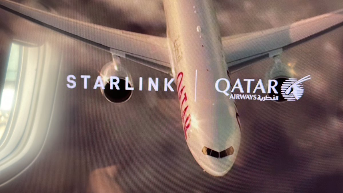 nilray603's tweet photo. @elonmusk Only way to fi when you fly @qatarairways . https://t.co/rVNeZIE2RU