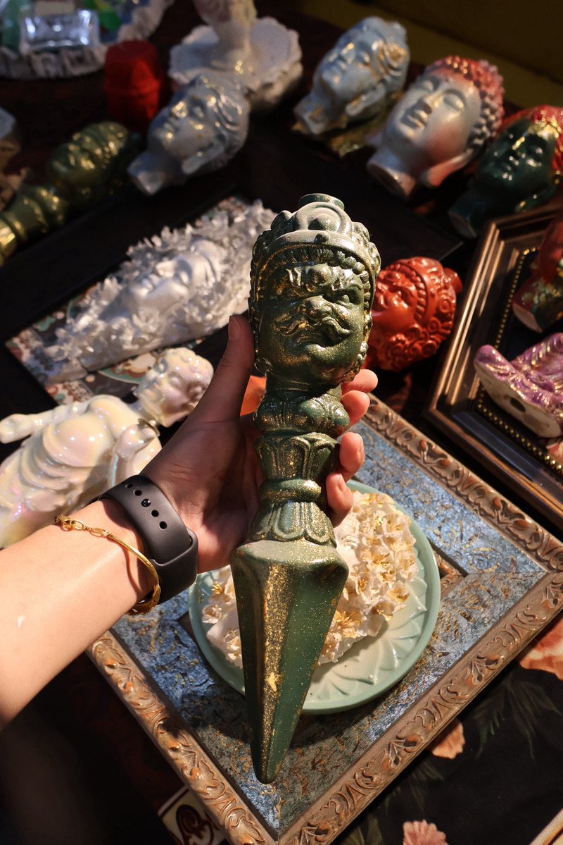 Witchwithparrot's tweet image. 老作和新作一起

#ceramic #雕塑 #仏像 #陶瓷雕塑 #buddha  #pottery #porcelain