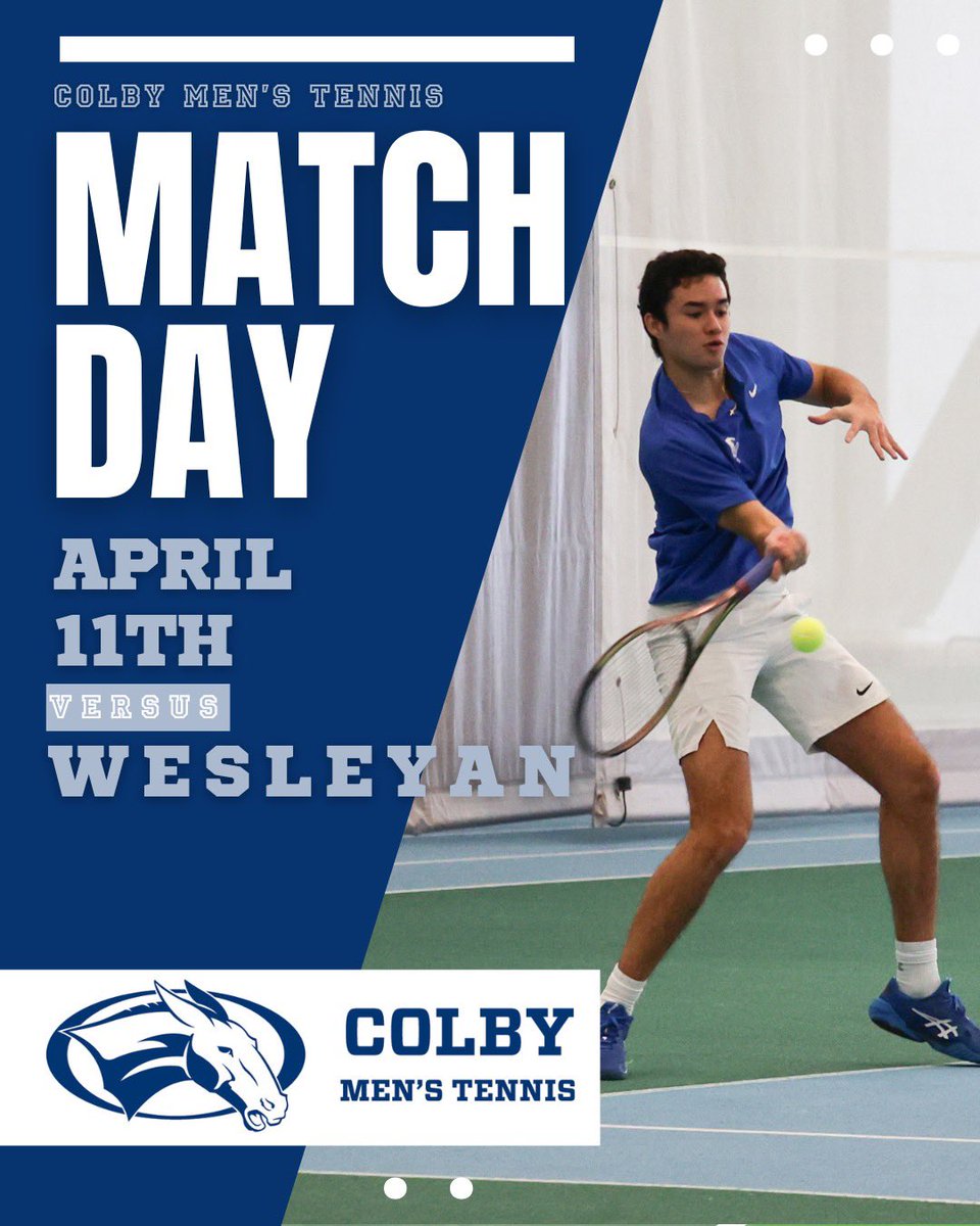 Colby College Men’s Tennis tweet media