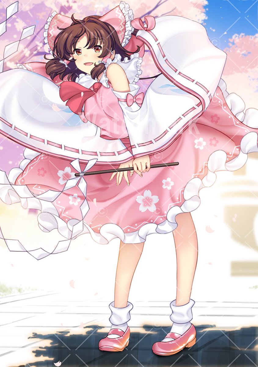 #東方Project #博麗霊夢 #桜 #巫女 春爛漫 