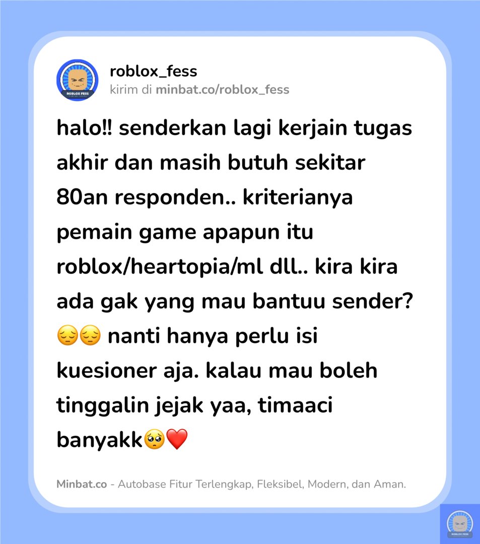 Roblox Fess tweet media