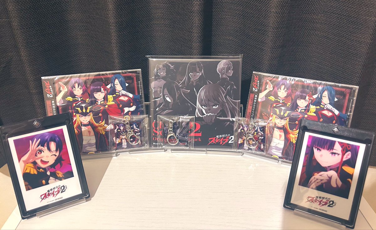 魔都精兵のスレイブ2 先日サイン入りブロマイド A賞当選品届きました