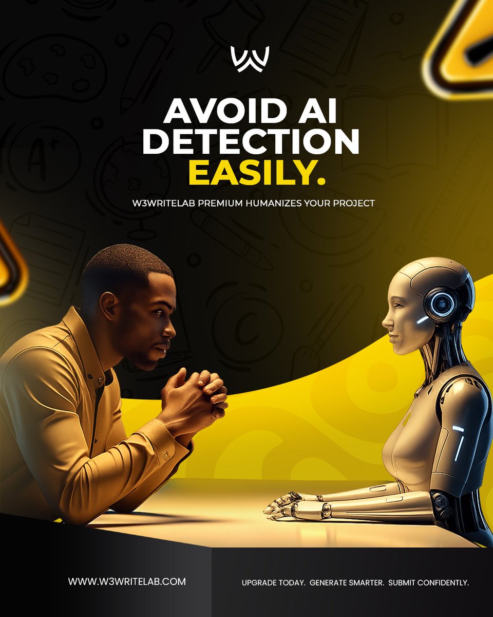 Tgconceptt's tweet photo. Avoid AI detection easily.
W3WriteLab Premium humanizes your project. https://t.co/suXnFo5Zn5