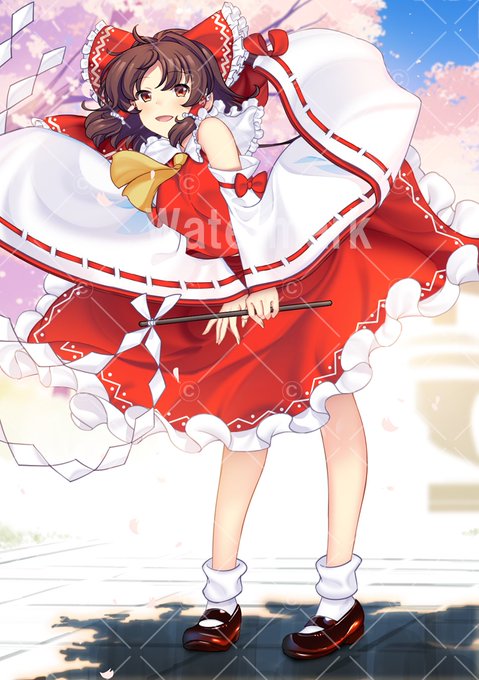 #東方Project #博麗霊夢 #桜 #巫女 春爛漫 