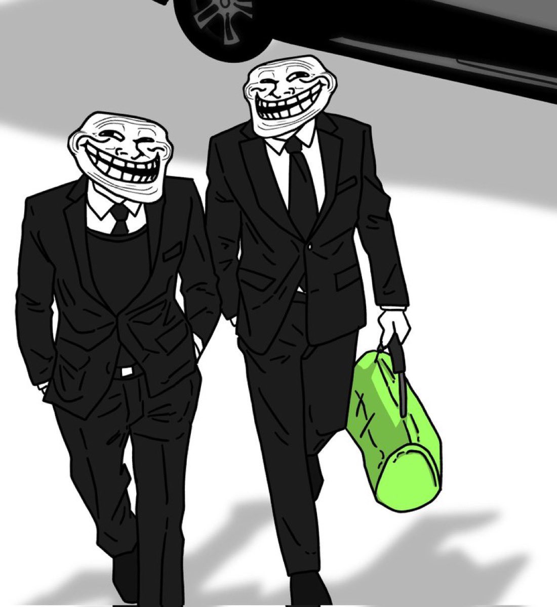 The market cap of $PEPE is around $1.5B

The market cap of $TROLL is about $16 million

That’s a discrepancy of about a 100X

Culturally, $TROLL is much more relevant than $PEPE and even a bigger meme

Only thing lacking is the low price but not for long

A repricing is imminent