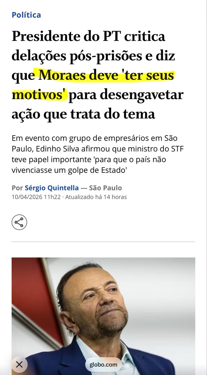 Flávio Gordon tweet media