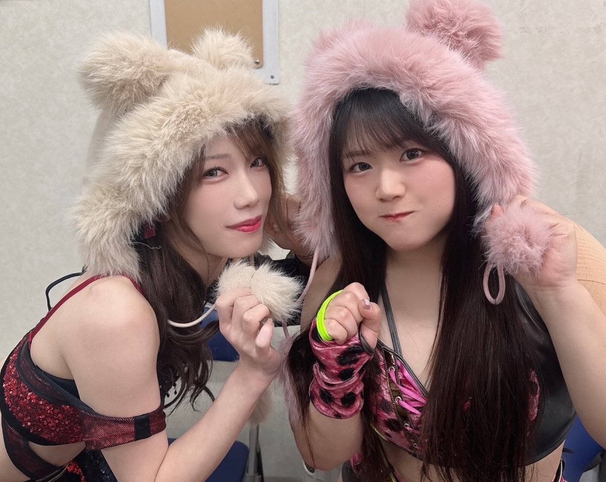 kogumastardom's tweet photo. 永遠のくま友💖
あらためて言いたい！沙希さん、大好きです！！

#STARDOM https://t.co/80s2YDVuyp