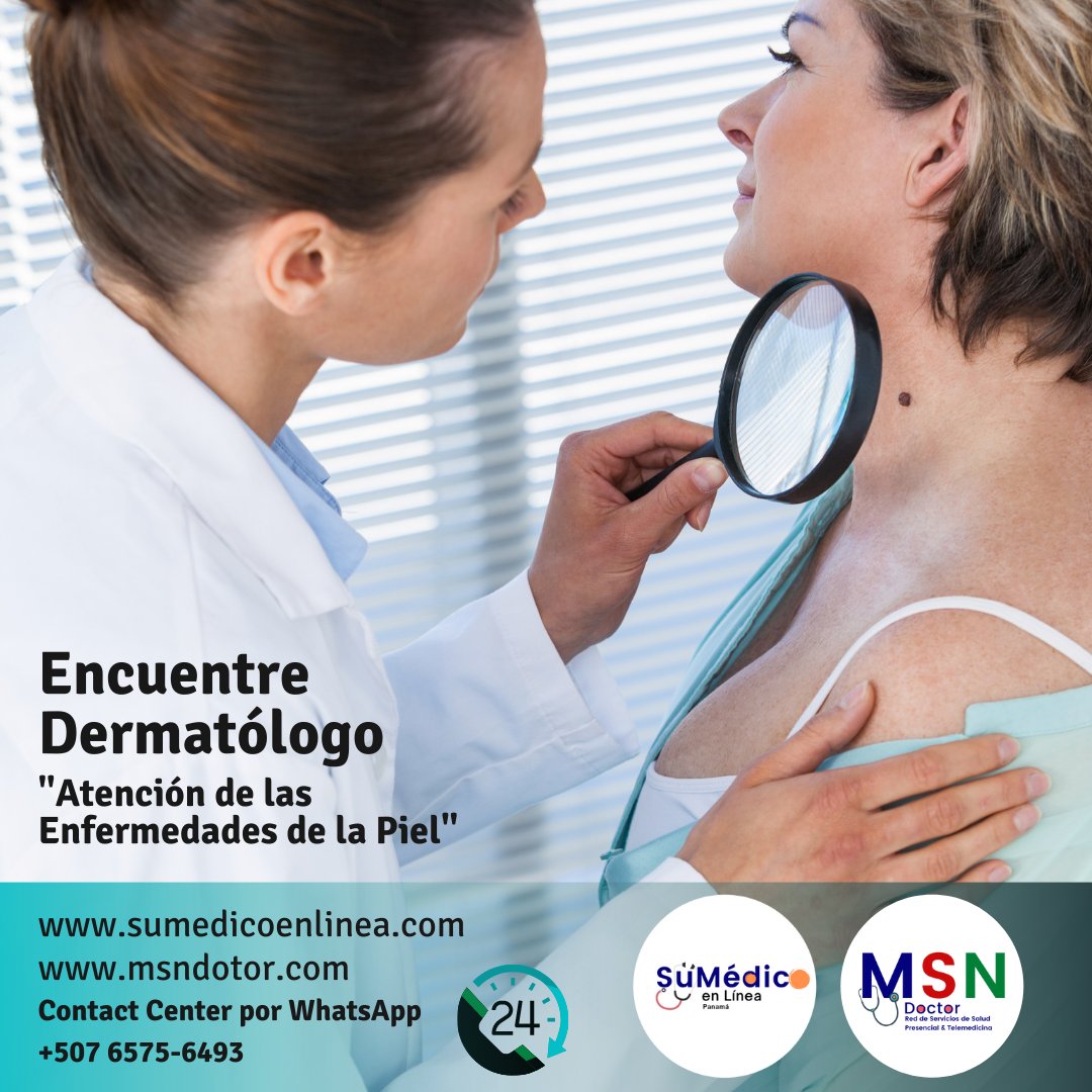 🔬 Encuentre especialistas certificados e idóneos en Dermatología ✓ Mejor calificados por pacientes ✓ Solicite cita presencial o telemedicina msndoctor.com/dermatologia #Dermatología #SaludPiel