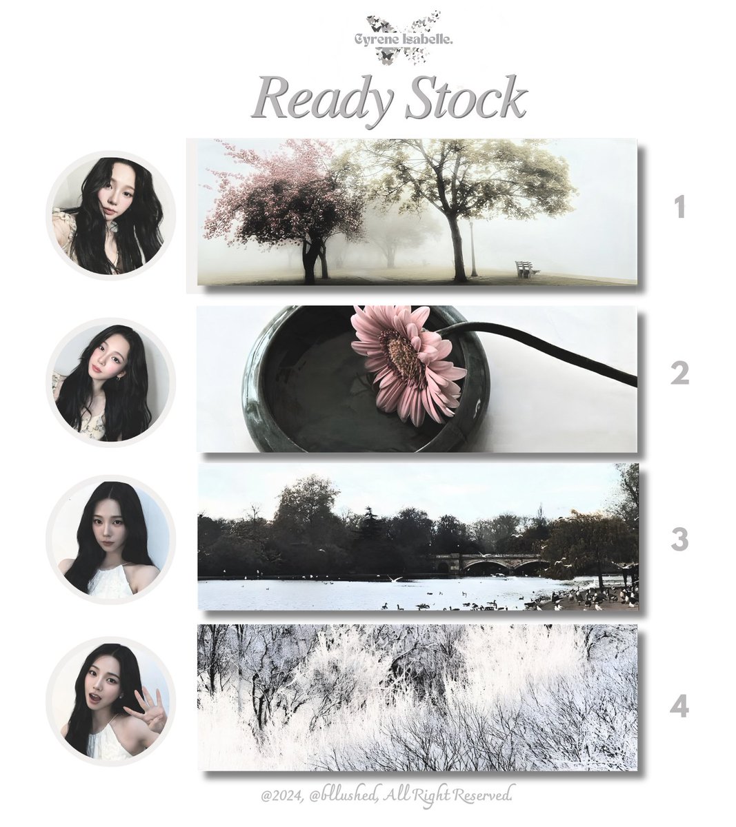 bllushed's tweet photo. Help rt/repost? tysm! 

( 𓆰 )  I brought you 11 stunning ready stock karina etc layouts ( ava jpg png ). Grab yours deaar, dm me now! 🤍

{ IDR 4.000 / each. #zonauang #zonaduit } https://t.co/qyeZBBaUJ8