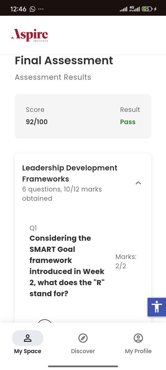Hon_aremo's tweet image. From effort to evidence. 🎓✨

Officially ALP certified @AspireLeaders— a small win worth celebrating because every milestone matters. Proof that consistency, resilience, and showing up every day truly pays off. 

This is just the beginning. Bigger rooms, bigger impact, bigger