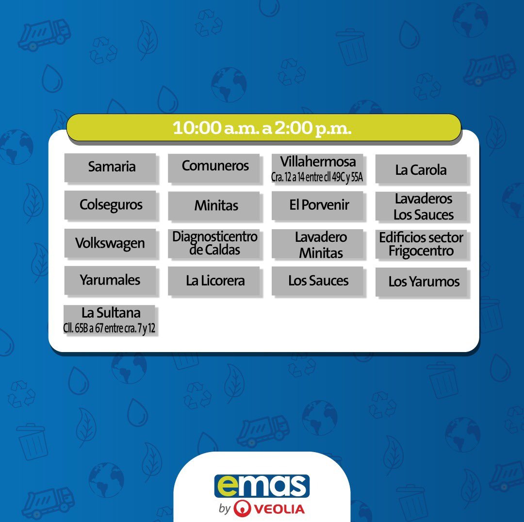 EMAS Manizales by Veolia tweet media