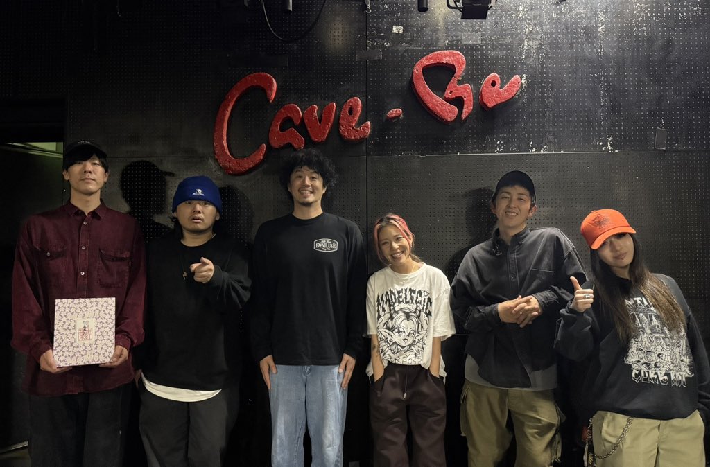 _Dizzy_Sunfist_'s tweet image. 【#FiveFleshTour】

■2026.4.11(sat)広島CAVE-BE
Northern19“FIVE FLESH tour”
w/Northern19

Thanks for coming out!!
明日は岡山!!

#DizzySunfist #Northern19