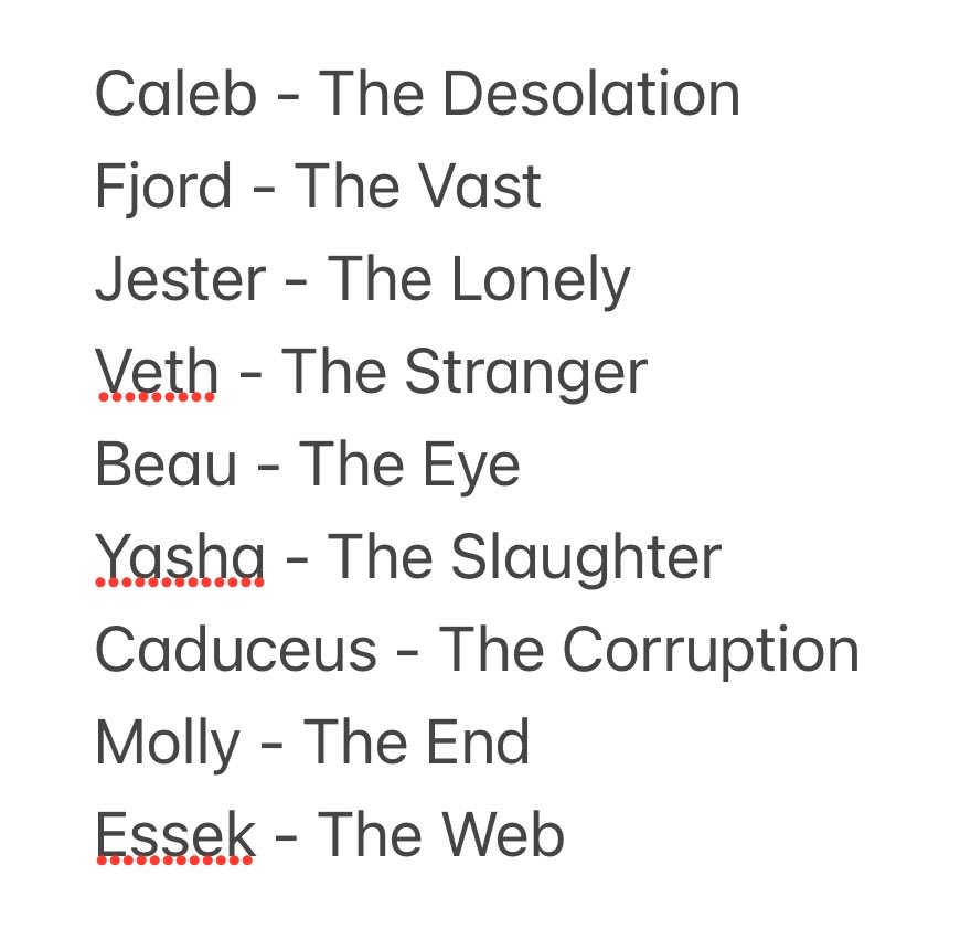 SoullesKat's tweet image. Going through my revamped tma phase in the middle of an m9 phase means all I can think about is how perfectly they all correlate with one of The Fears LIKE COME ONNNN
