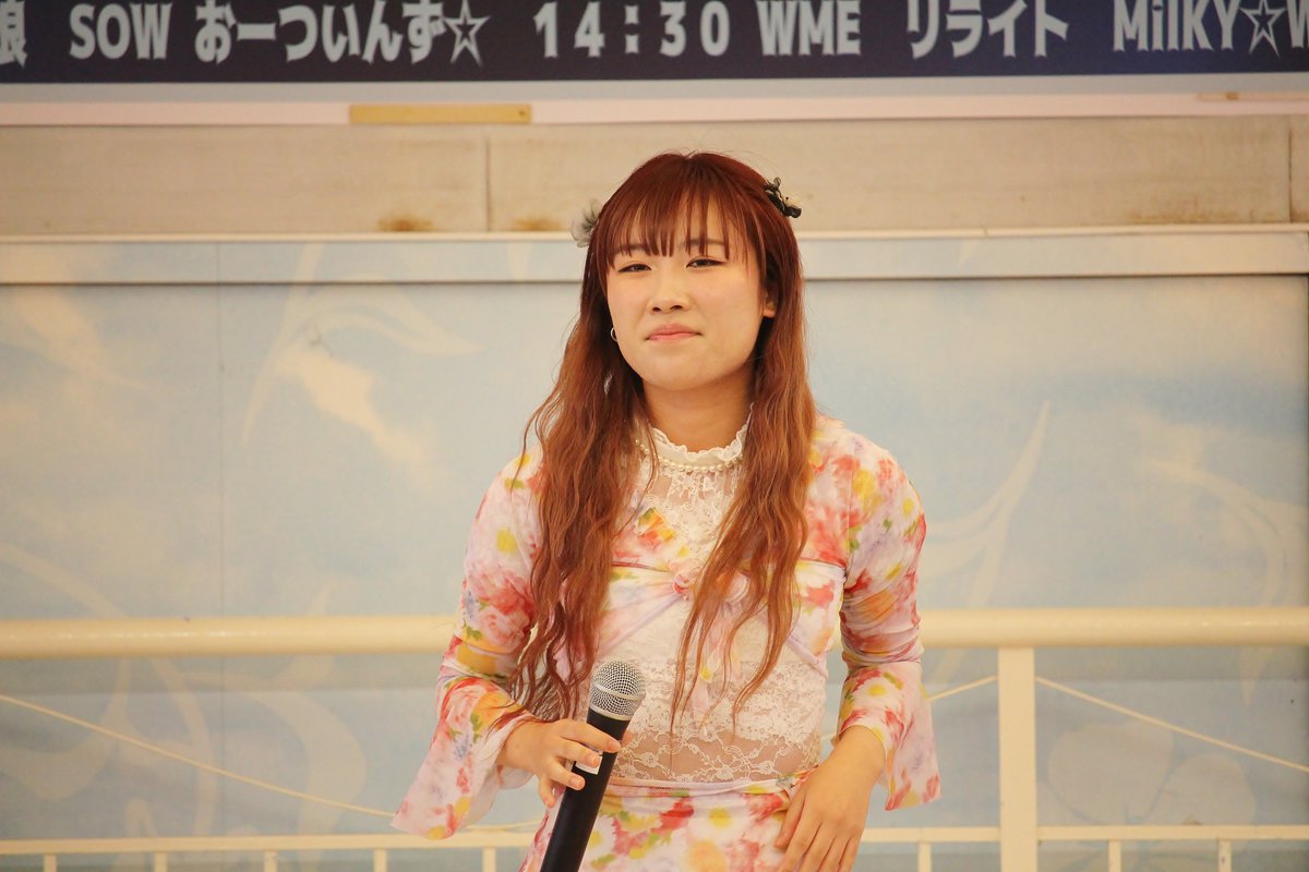 columione's tweet image. 2025年6月21日にOSC湘南シティで行われた
 『駅前アイドル』                   
    SOW  ライブ  より

                  16

#SOW