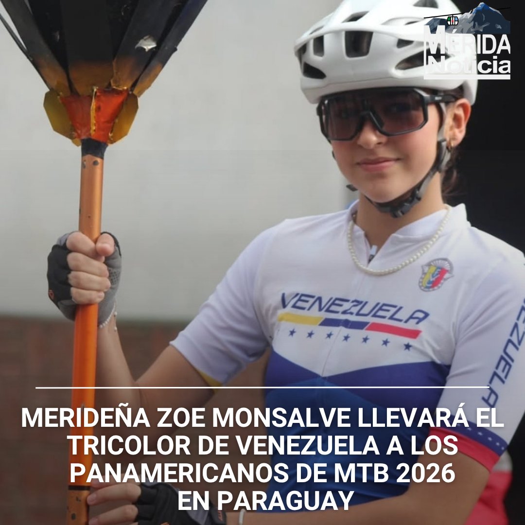 MeridaNoticia's tweet image. Mérida Noticia... ¡Es noticia!

 Zoe Monsalve, oriunda de La Azulita con su presencia no solo representa un orgullo para el estado Mérida, sino que sostiene el tricolor en una competencia que reúne a los mejores exponentes de más de 40 países.

#Mérida  instagram.com/p/DW_ZrJoDkA4/…