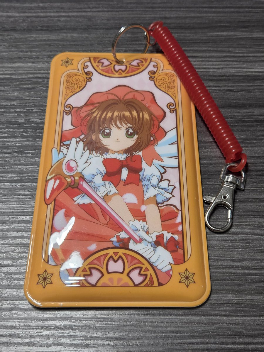可愛い～❣️
駐輪場の定期券を入れるんだ