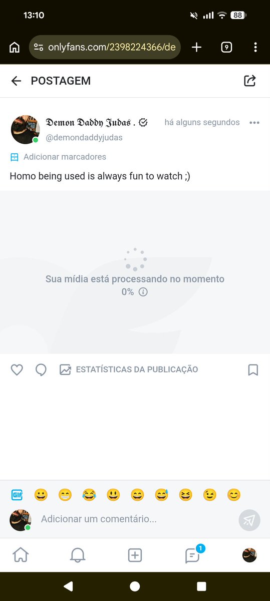 Video of a relapsing slut on my of.

You should most def be checking That out GOONER ;)