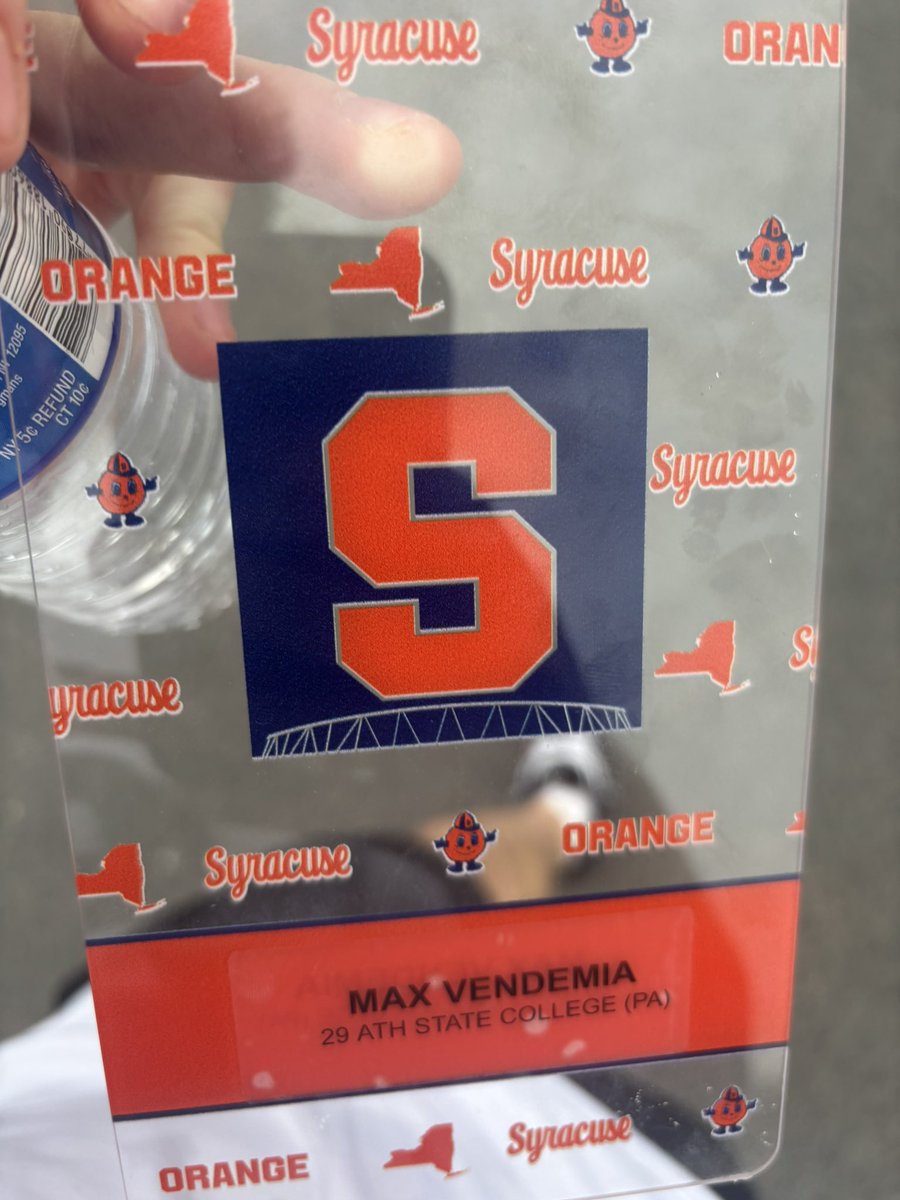MaxVendemia2029's tweet image. Had a great visit yesterday @CuseFootball !  Got to tour the new facilities, sit in position meetings, and meet @FranBrownCuse , @CoachNixon_Cuse , @Coach_Gattis , @Coach_Eliano . Definitely felt the love and excited to be back!
#classof2029 #WR #DB